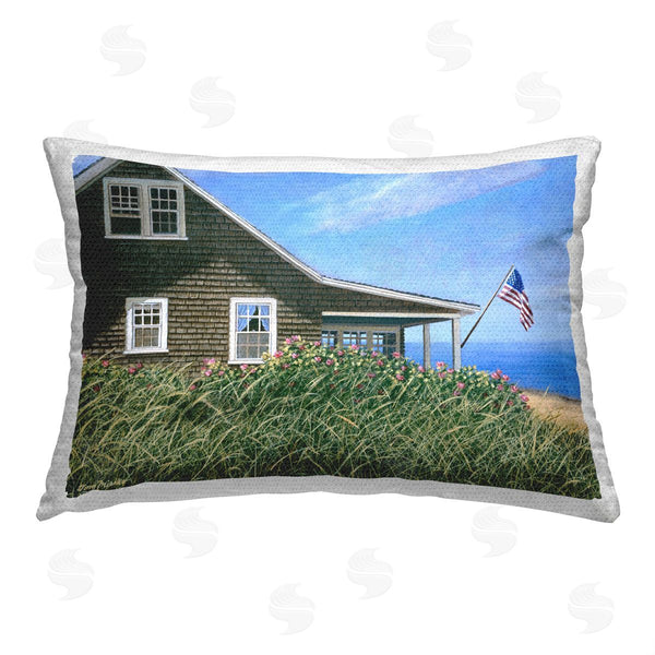 Stupell Industries Tom Mielko | Coastal House & Flag