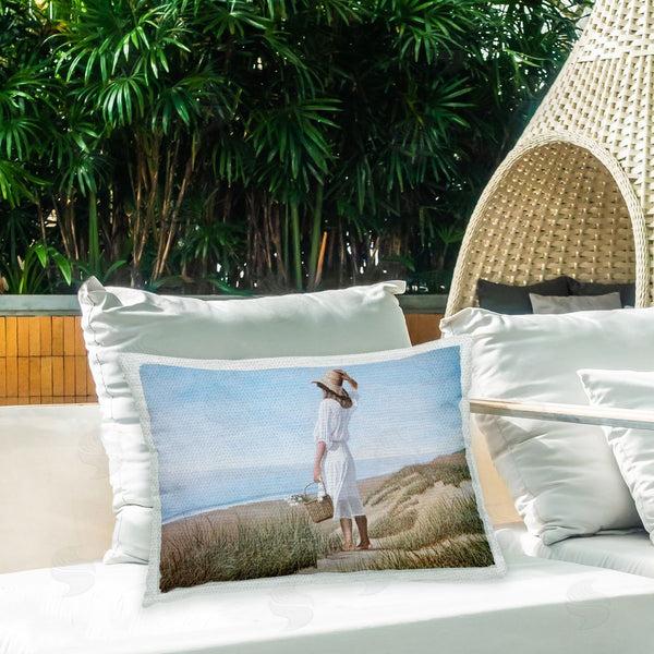 Stupell Industries Tom Mielko | Girl At Beach Coast