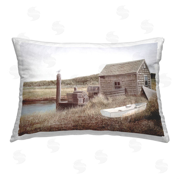 stupell industries Tom Mielko | Lake Cabin Shore