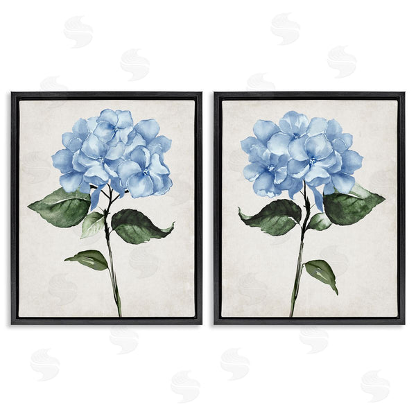 Stupell Industries Val Rhodes | Blue Hydrangea Stems