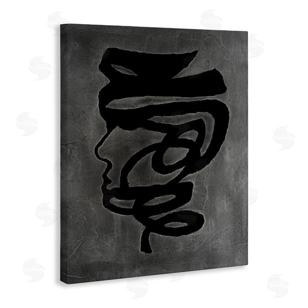 Stupell Industries Vanna Lam | Dark Portrait Coil