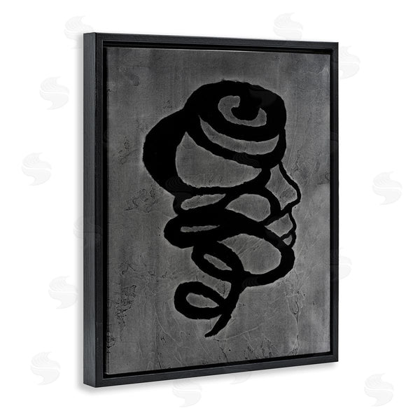 Stupell Industries Vanna Lam | Dark Swirling Coil