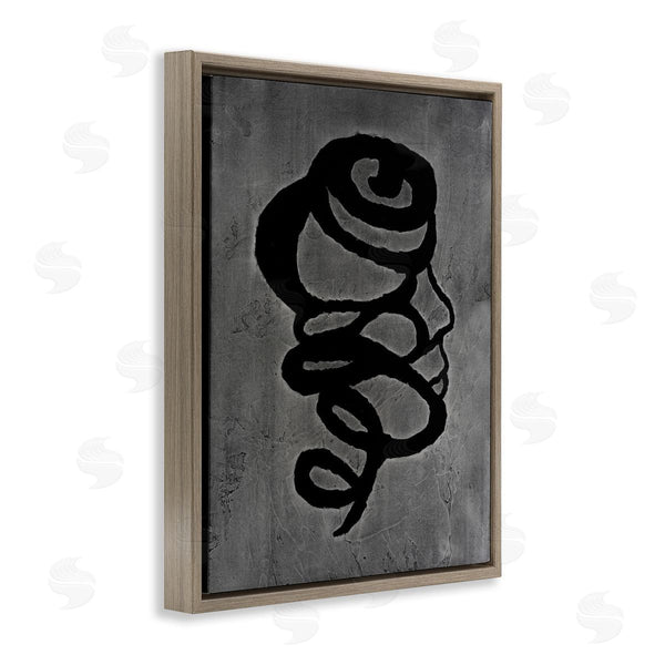 Stupell Industries Vanna Lam | Dark Swirling Coil