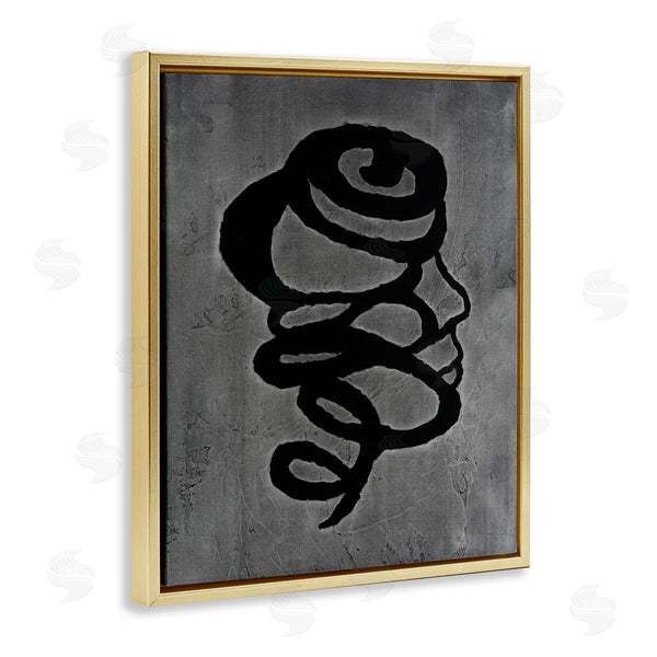 Stupell Industries Vanna Lam | Dark Swirling Coil