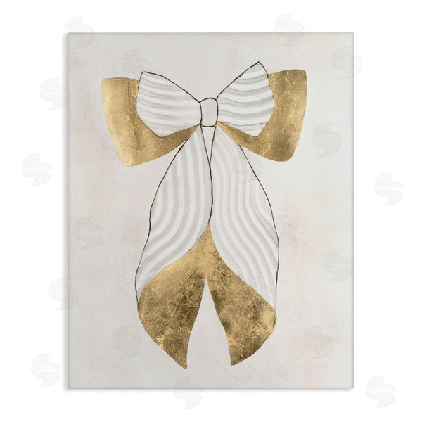 stupell industries Vanna Lam | Neutral Artful Bow