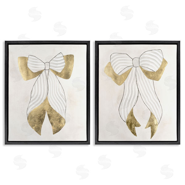 Stupell Industries Vanna Lam | Neutral Chic Bow