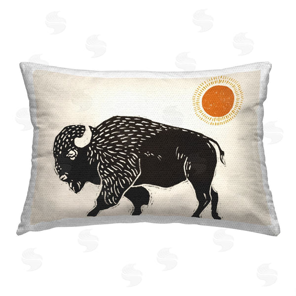 Stupell Industries Victoria Barnes | Boho Bison & Sun