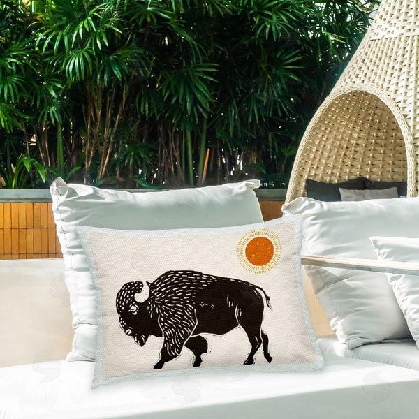 Stupell Industries Victoria Barnes | Boho Bison & Sun