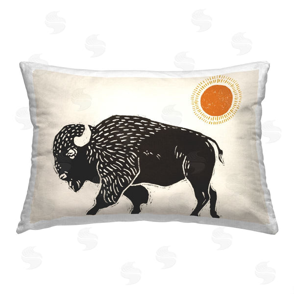 stupell industries Victoria Barnes | Boho Bison & Sun