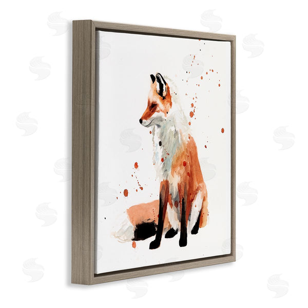 Stupell Industries Victoria Borges | Sitting Fox