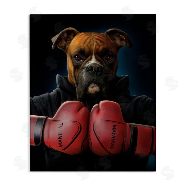 stupell industries Vincent Hie | Boxing Boxer Dog