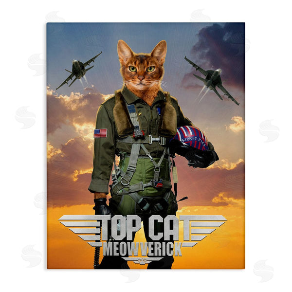 stupell industries Vincent Hie | Cat Pilot & Aircraft