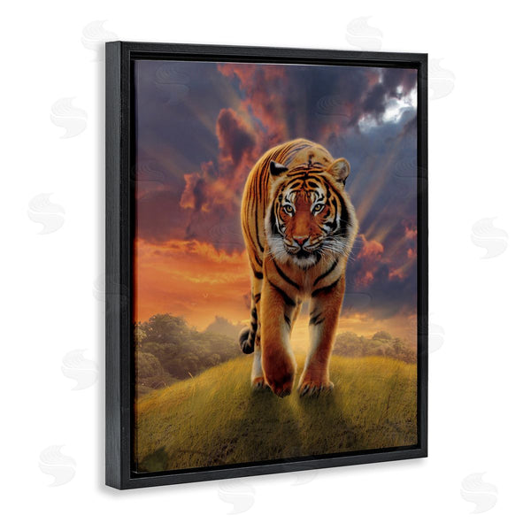 Stupell Industries Vincent Hie | Rising Tiger Sunset