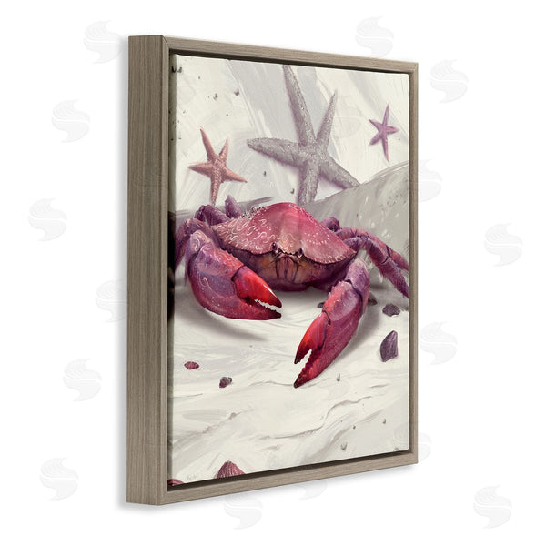 Stupell Industries Vlad Mel | Detailed Red Crab
