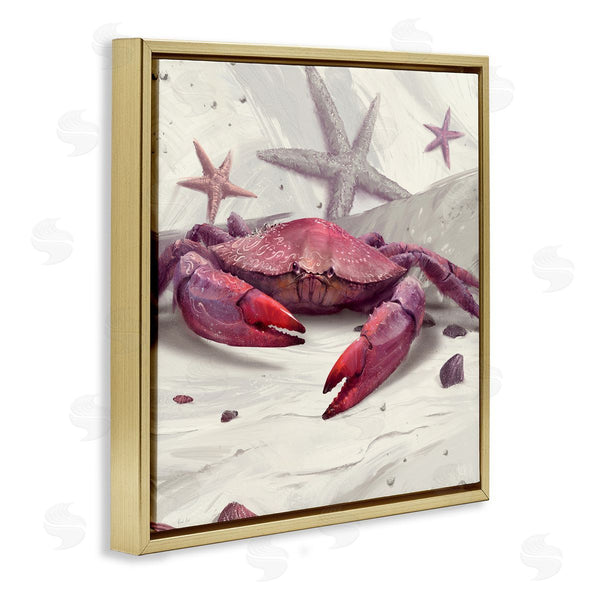 Stupell Industries Vlad Mel | Detailed Red Crab
