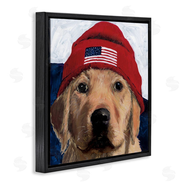 Stupell Industries Wani Pasion | American Dog In Hat