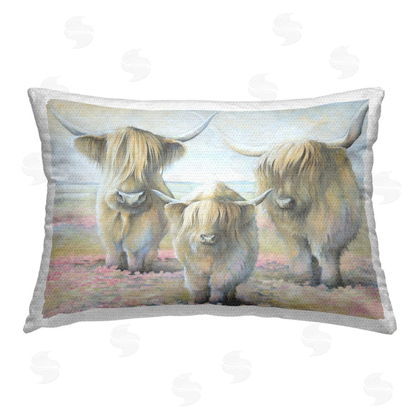 Stupell Industries White Ladder | Gentle Cattle Trio