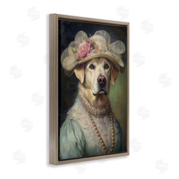 Stupell Industries Wumples | Elegant Yellow Labrador