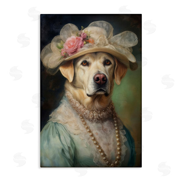 stupell industries Wumples | Elegant Yellow Labrador