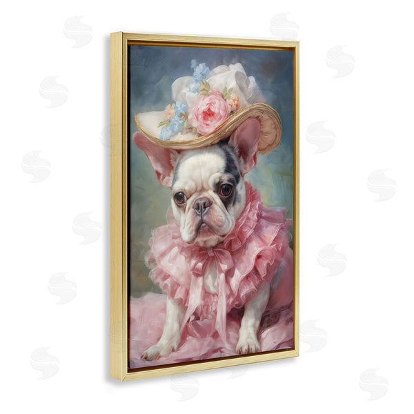 Stupell Industries Wumples | Frenchie In Pink Dress