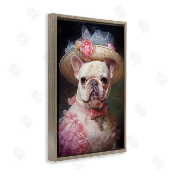 Stupell Industries Wumples | Pink Victorian Frenchie