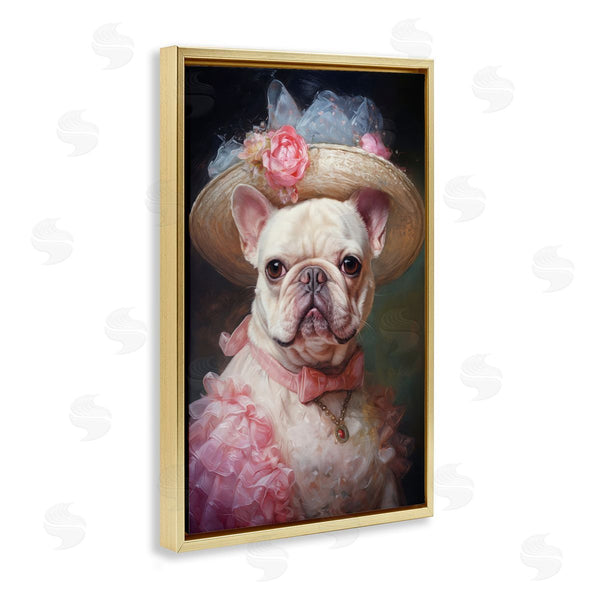 Stupell Industries Wumples | Pink Victorian Frenchie