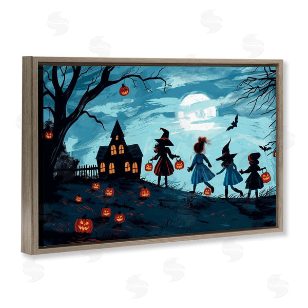 Stupell Industries Wumples | Witch Trick Or Treaters