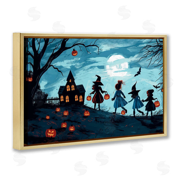 Stupell Industries Wumples | Witch Trick Or Treaters