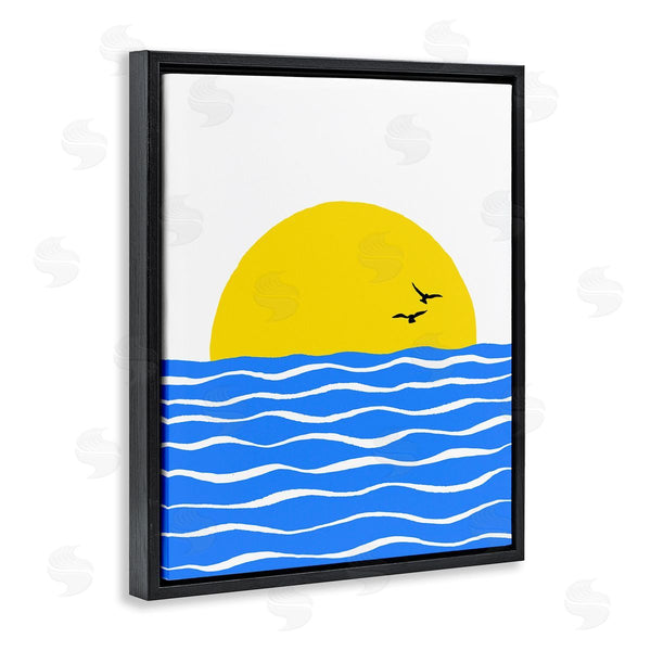 Stupell Industries XYZ Studio | Birds & Blue Sea