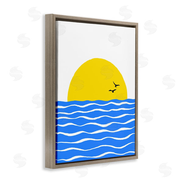 Stupell Industries XYZ Studio | Birds & Blue Sea