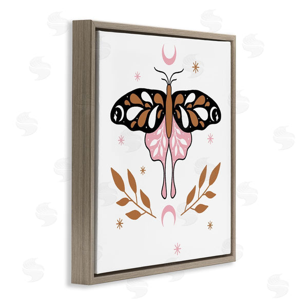 Stupell Industries XYZ Studio | Moth & Crescent Moons