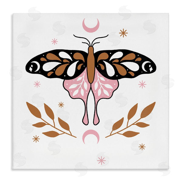 stupell industries XYZ Studio | Moth & Crescent Moons