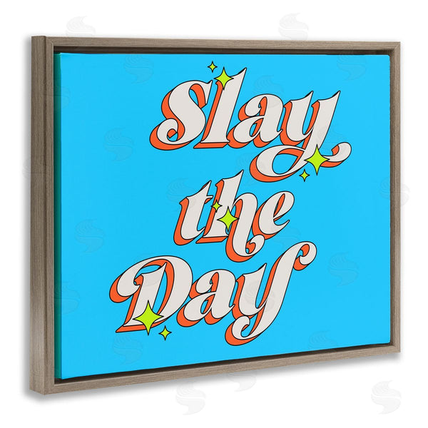 Stupell Industries XYZ Studio | Vintage Slay The Day