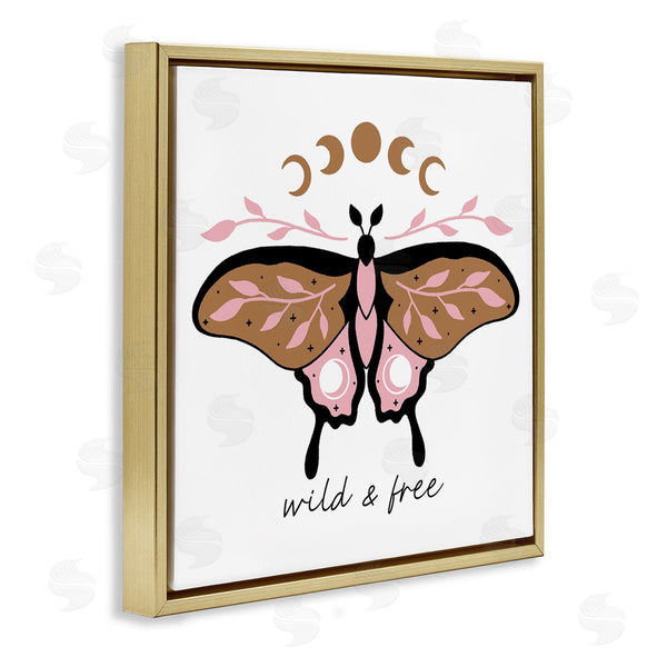 Stupell Industries XYZ Studio | Wild & Free Moth