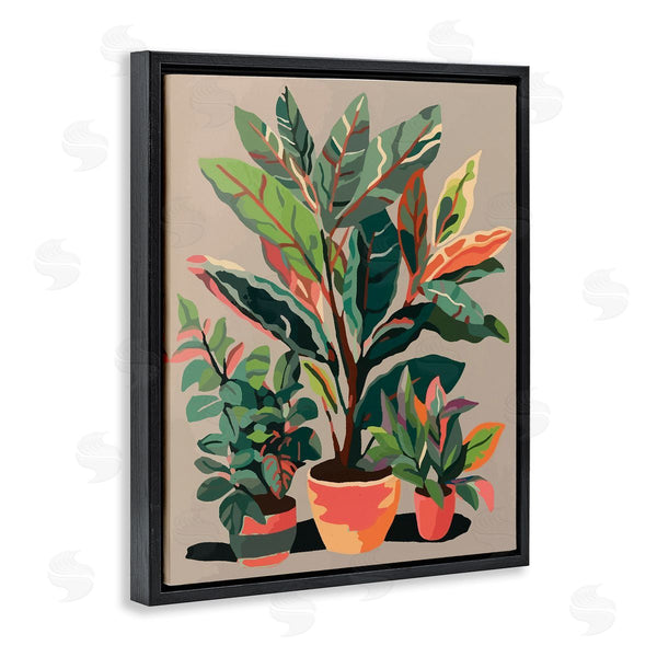Stupell Industries Ziwei Li | Abstract Potted Plants