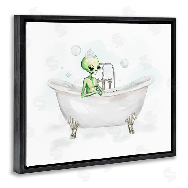 Stupell Industries Ziwei Li | Alien Bubble Bath