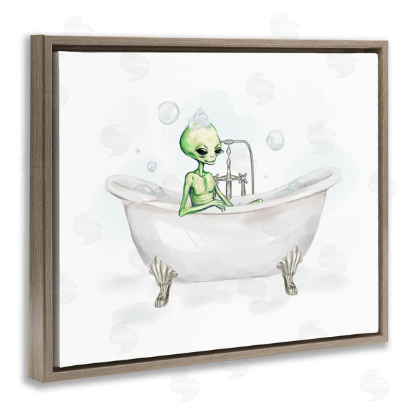 Stupell Industries Ziwei Li | Alien Bubble Bath