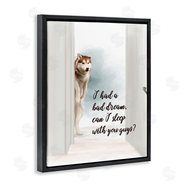 Stupell Industries Ziwei Li | Bad Dream Funny Dog