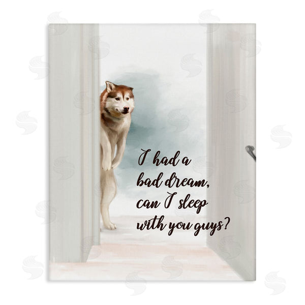 stupell industries Ziwei Li | Bad Dream Funny Dog