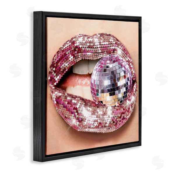 Stupell Industries Ziwei Li | Biting Disco Ball