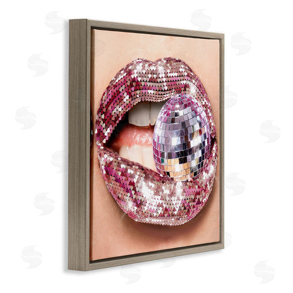 Stupell Industries Ziwei Li | Biting Disco Ball