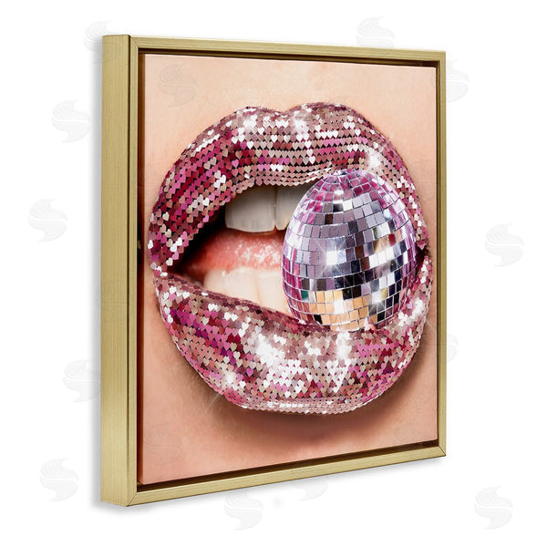 Stupell Industries Ziwei Li | Biting Disco Ball