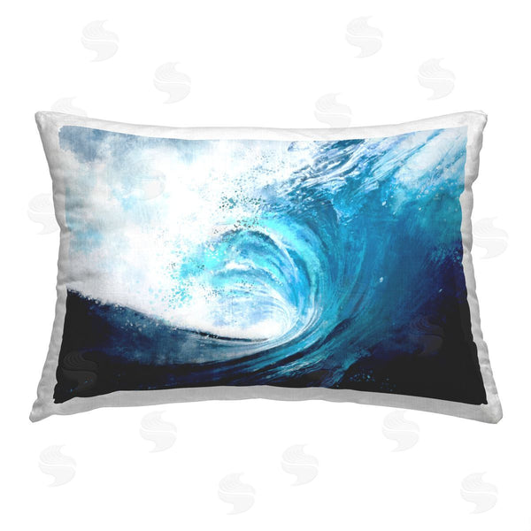 stupell industries Ziwei Li | Blue Tsunami Wave