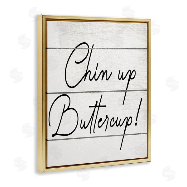 Stupell Industries Ziwei Li | Chin Up Buttercup