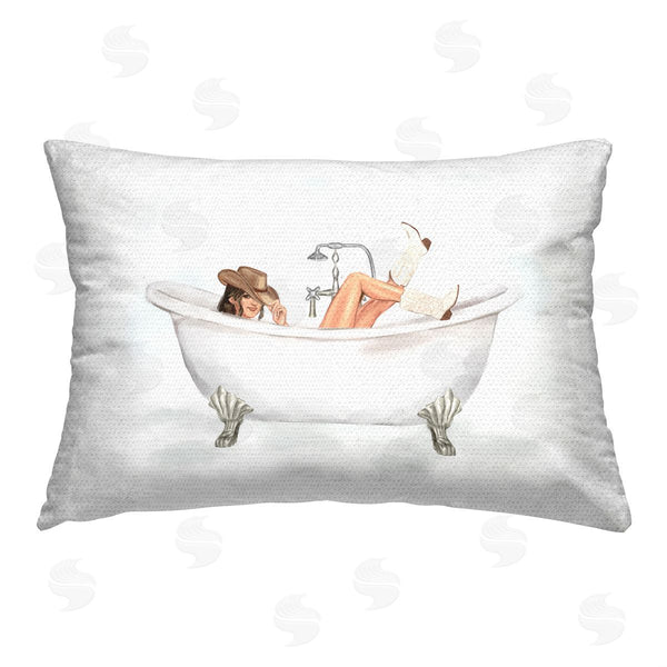 Stupell Industries Ziwei Li | Cowgirl In Bathtub