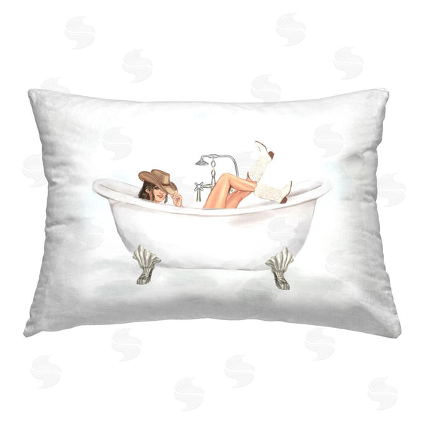 stupell industries Ziwei Li | Cowgirl in Bathtub