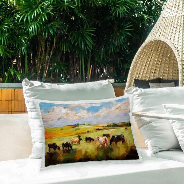 Stupell Industries Ziwei Li | Cows Under Cloudy Sky