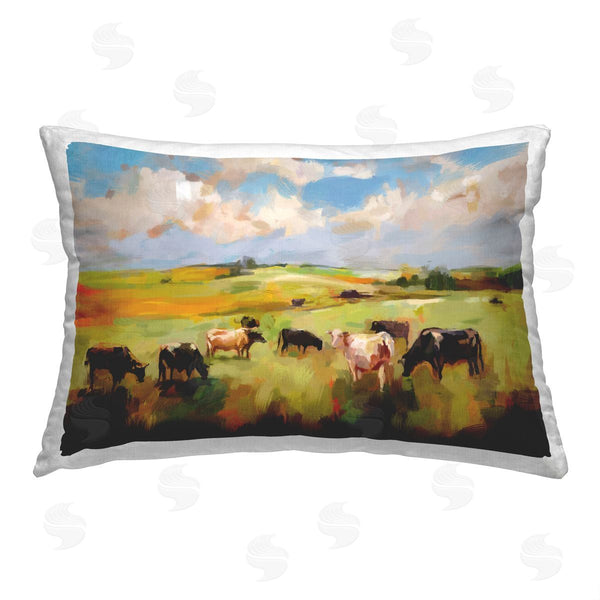 stupell industries Ziwei Li | Cows Under Cloudy Sky