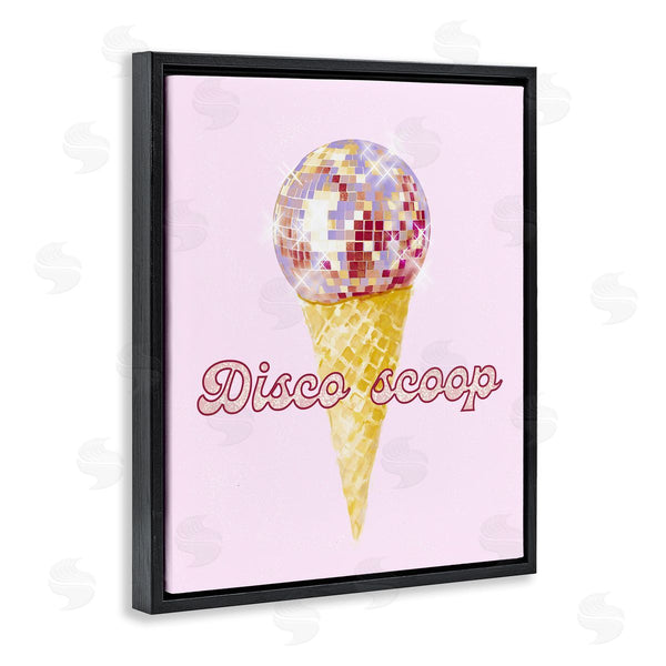 Stupell Industries Ziwei Li | Disco Scoop Ice Cream
