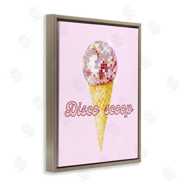 Stupell Industries Ziwei Li | Disco Scoop Ice Cream